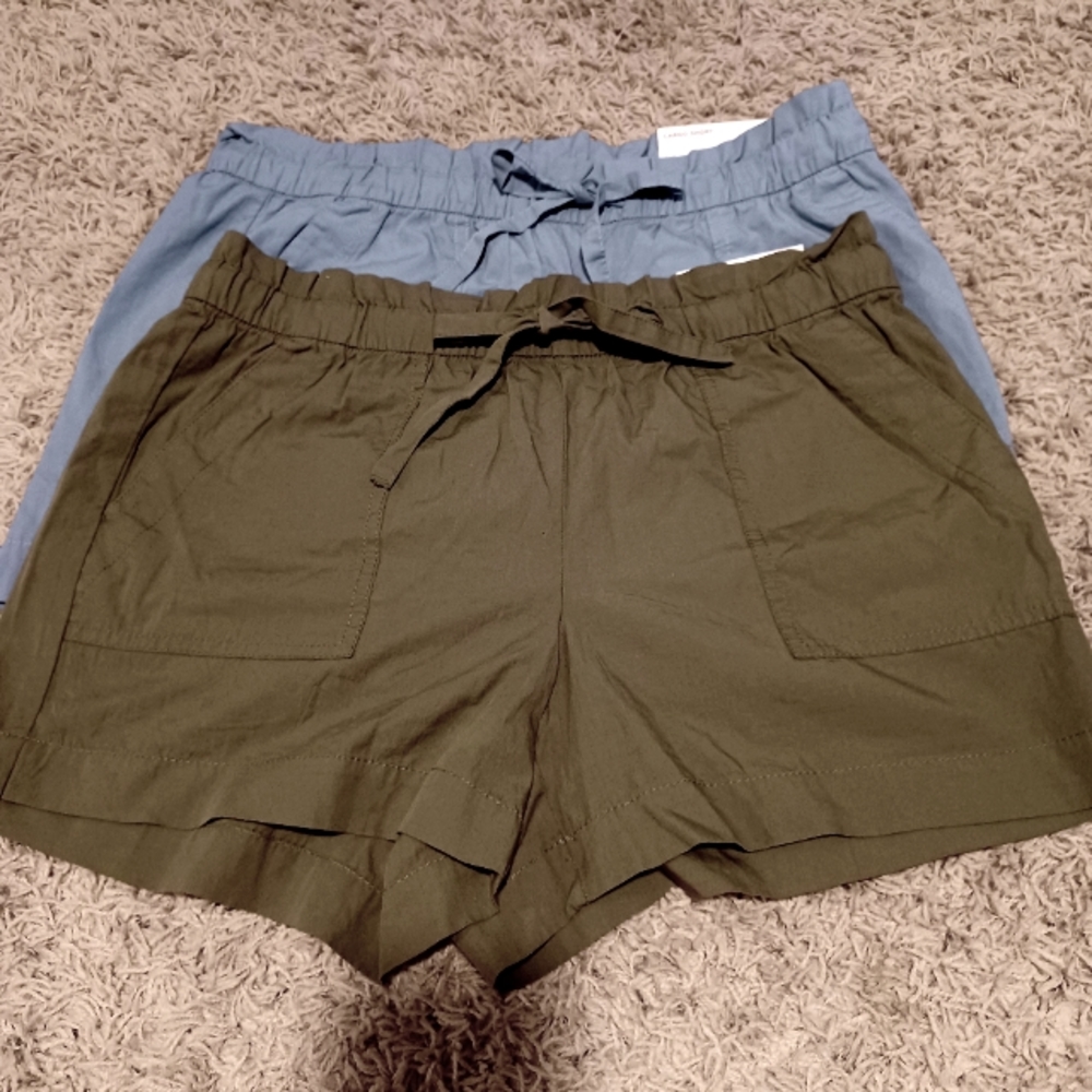 Loft ruffle shorts